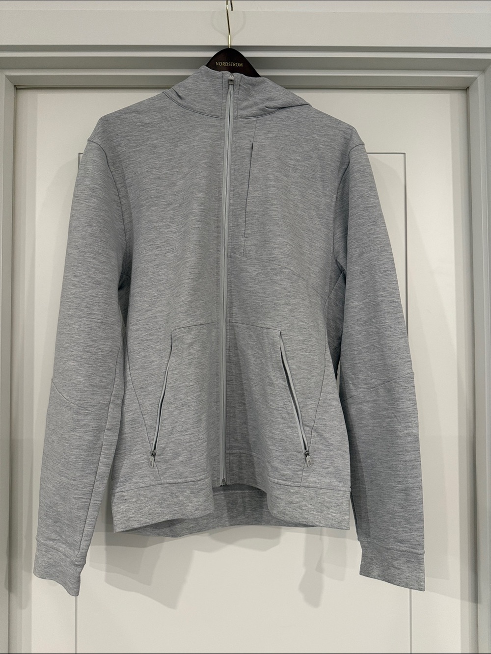 lululemon athletica Heather Gray Full-Zip Hoodie